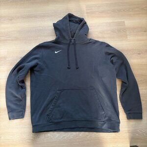 Men's Gray Nike Hooded Sweatshirt Size Large